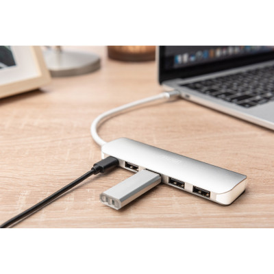 Концентратор Digitus USB Type-C, 4xUSB 3.0 (DA-70242-1) Винница - изображение 7