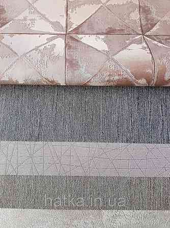 Шпалери вінілові на флізелін Sirpi Alta gamma Sempre 3 квадрати ефект старіння під штукатурку теракота 3д Київ