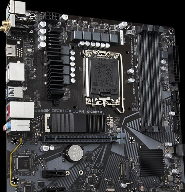 Материнская плата gigabyte b660m ds3h DDR4. Харьков - изображение 3