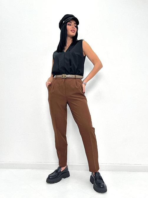 Класичні вкорочені брюки "Prime" оптом | Норма Київ - фото 4