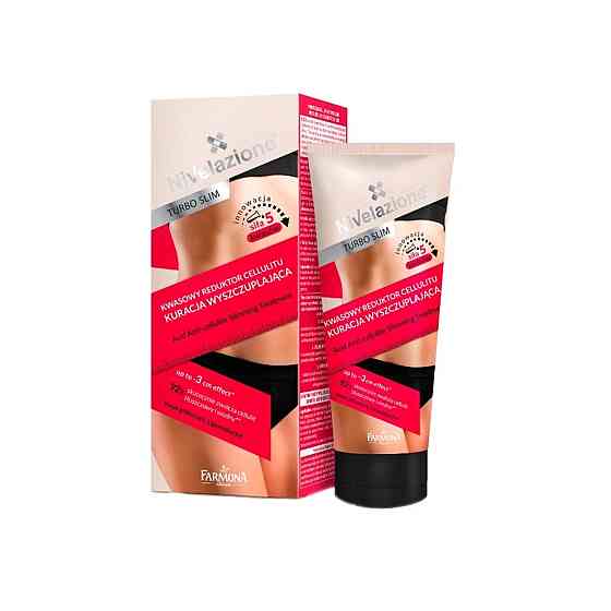 Кислотное антицеллюлитное средство для похудения Nivelazione Turbo Slim Farmona 200 мл Киев