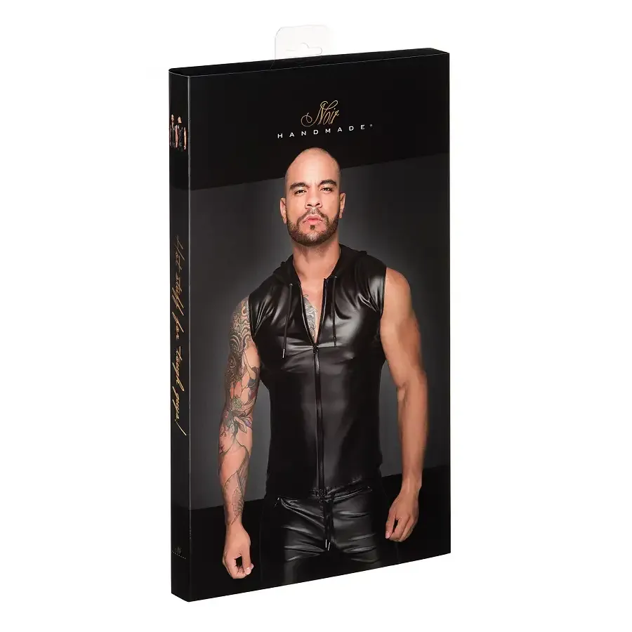 Безрукавка з капюшоном Noir Handmade H062 Hooded Shirt - L Львів - фото 5