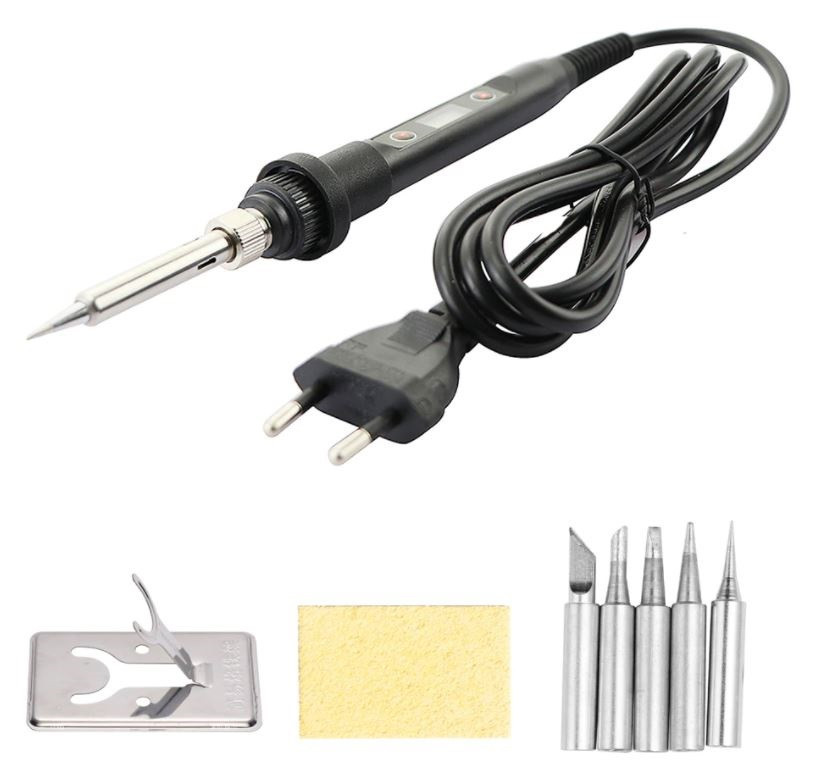 Паяльний набір з термостатом і дисплеєм 80W 7797 Винница - изображение 3