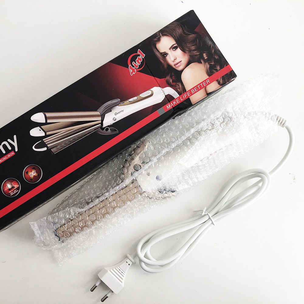 Праска-випрямляч плойка для укладання волосся гофре, Дбайливий випрямляч волосся Щипці для TY-11 Львів - фото 4