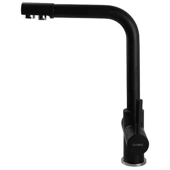 Змішувач для кухні під осмос Globus Lux LAZER GLLR-0888-1-ONIX Тернопіль