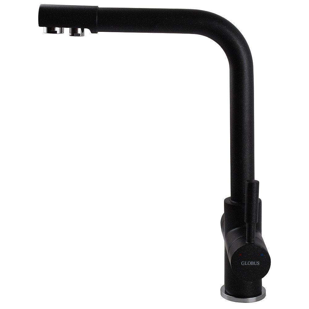 Змішувач для кухні під осмос Globus Lux LAZER GLLR-0888-1-ONIX Тернополь - изображение 4