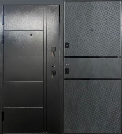 Входные двери ТАРИМУС Марсель Грифель Бетон 960 Киев