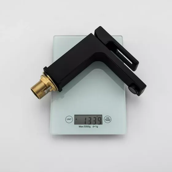 Смеситель для умывальника GAPPO G1017-6 черный Киев