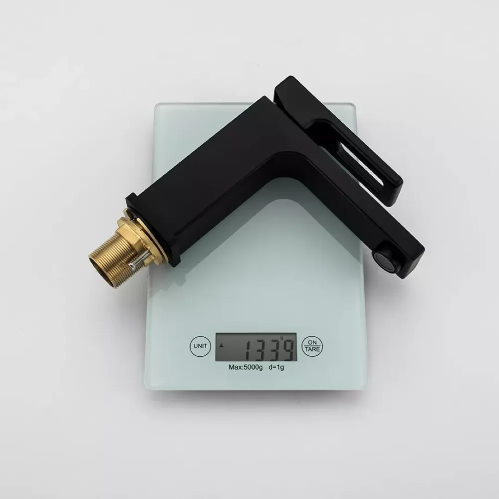 Смеситель для умывальника GAPPO G1017-6 черный Киев - изображение 5