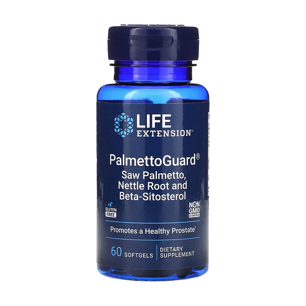 PalmettoGuard® Saw Palmetto/Nettle Root Formula with Beta-Sitosterol - 60 softgels Луцк - изображение 1