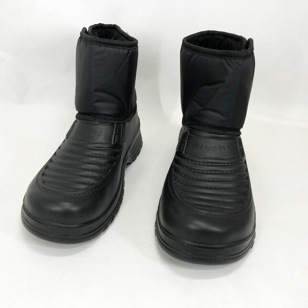 Чоботи чоловічі утеплені короткі, Зручне чоловіче взуття легке, Міцне взуття для чоловіків EV-44 Львів - фото 4