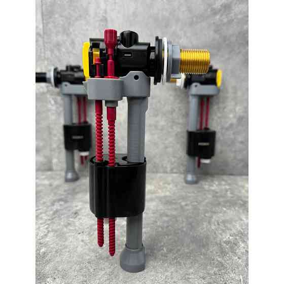 Арматура НАПОВНЮВАЛЬНА KOER KT-0107-3/8" з БОКОВИМ підведенням та латунним різьбленням 3/8" (KR5832) Київ