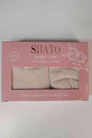 Жіночі високі труси. Бежевий колір. 2 штуки в пакованні. SHATO MAXI BLM 211 M Київ