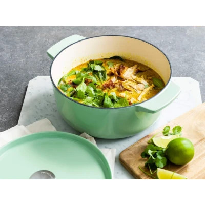 Кастрюля KitchenAid чавунна з кришкою 3,3 л Фісташкова (CC007433-001) Винница - изображение 8