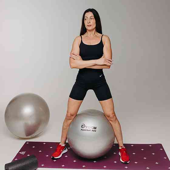 М’яч гімнастичний TOGU Powerball ABS - 55 см (срібний) Дніпро