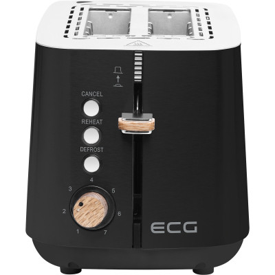 Тостер ECG ST 2768 Timber Black Винница - изображение 8