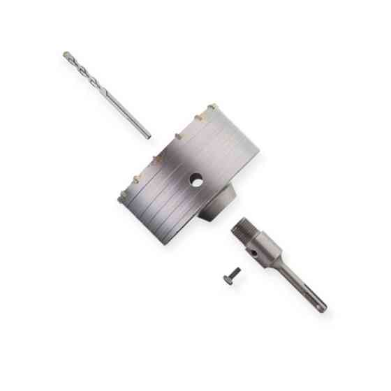 Коронка по бетону 120мм + сверло 120мм + переходник SDS-plus 100 мм Мукачево