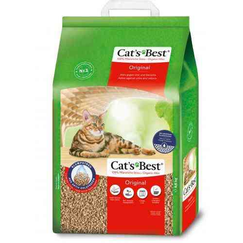 Наповнювач Cat’s Best Original для котячого туалету, деревний, 20 л/8,6 кг Київ