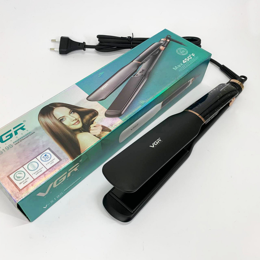 Праска для видалення посічених кінчиків VGR V-519S, Плойка гофре для волосся Щипці волосся SJ-55 Львів - фото 7