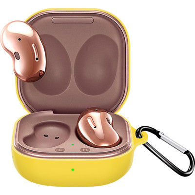 Чохол для навушників BeCover Silicon для Samsung Galaxy Buds 2 / Buds Live / Buds Pro Yellow (705414) Вінниця - фото 1