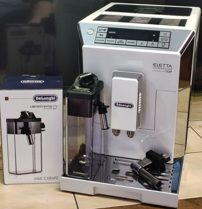 Кофемашина Delonghi Elatta TOP / Latte Cappuccino / ECAM 45.366. Киев - изображение 7