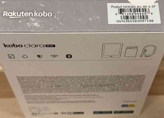 Електронна книга Kobo Clara BW. Київ