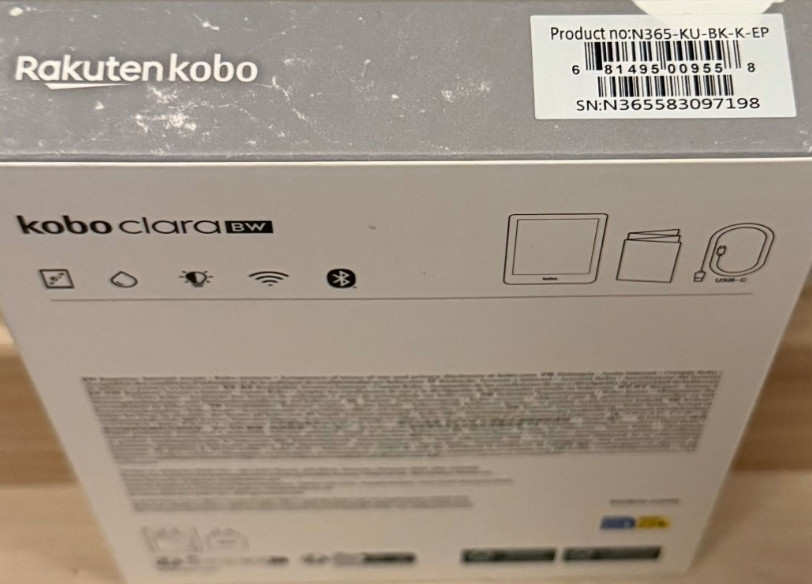 Електронна книга Kobo Clara BW. Київ - фото 1