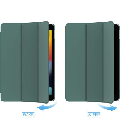 Чехол для планшета BeCover Tri Fold Hard Apple iPad 10.2 2019/2020/2021 Dark Green (709656) (709656) Винница - изображение 6