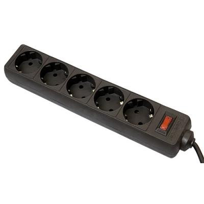 Сетевой фильтр питания Defender ES 3m 5 роз. black (99485) Винница - изображение 1
