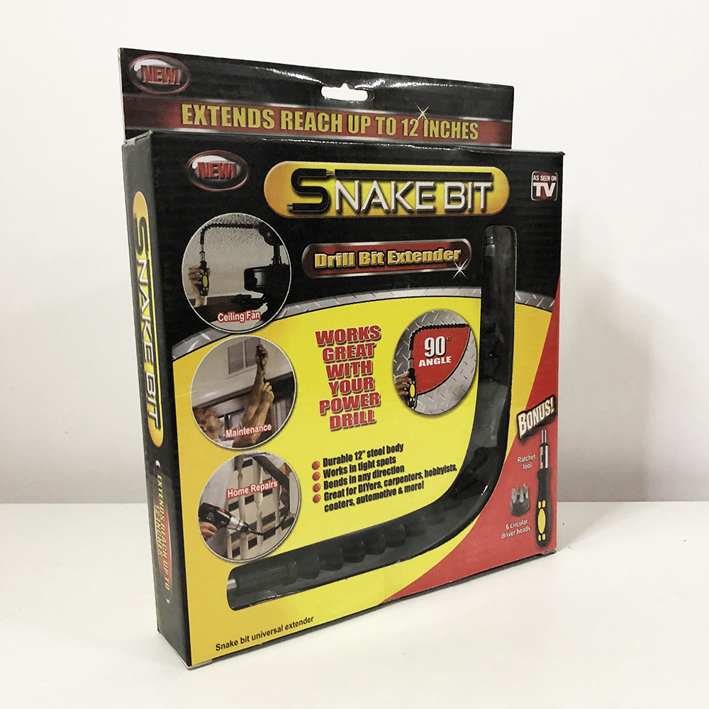 Отвертка с гибким магнитным удлинителем для отвертки и дрели YK-537 Snake Bit Киев - изображение 1