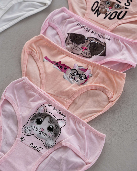 Набор детских трусиков на девочку недельки из 7 шт. Nicoletta 740109 4-5 Киев - изображение 3