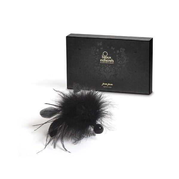 Мітелка Bijoux Indiscrets Pom Pom – feather tickler Sex Aura Київ - фото 4
