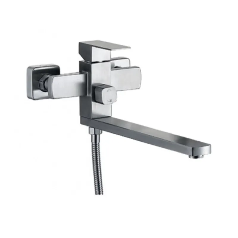 Змішувач для ванни Zerix KUB-007 EURO з нержавіючої сталі SUS304 Харків - фото 1