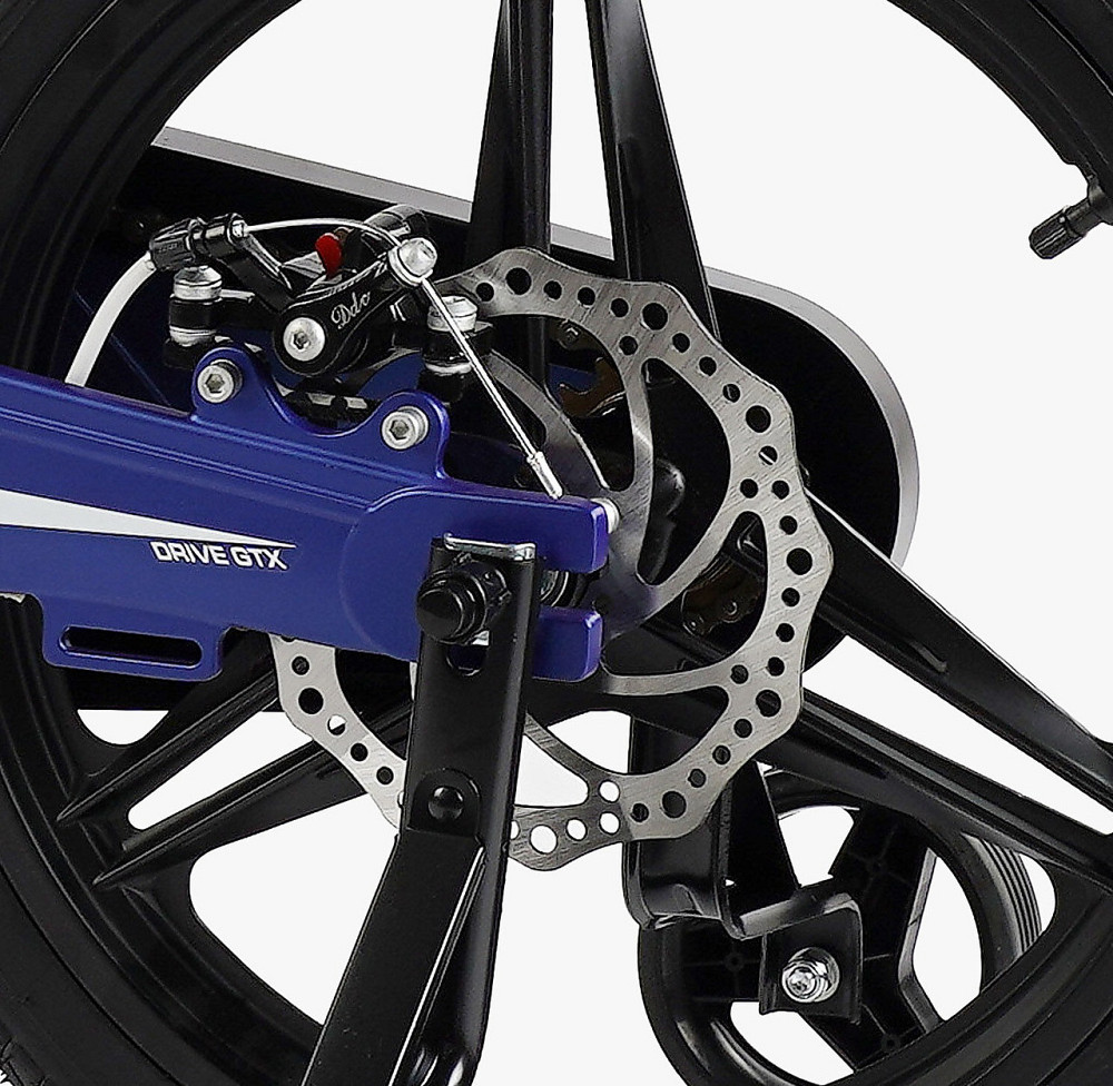 Велосипед Corso CONNECT двоколісний магнієва рама 18 дюймів із додатковими колесами Синій (MG-18379) Чернігів - фото 6