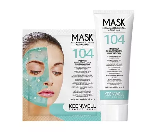 Альгинатная маска увлажняющая регенерирующая №104 Keenwell Alginate Mask 125 мл + 25 гр Днепр