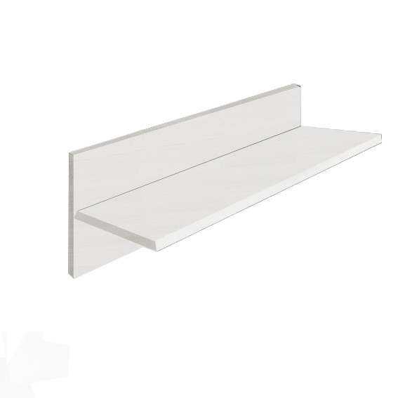 Полиця навісна Еверест ПЛН-1 Лайт Німфея Альба (DTM-4666) Дніпро - фото 2