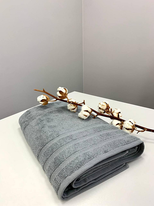 Полотенце махровое Ideal Textile Косичка однотонное плотность 500 г/м2 100х150 см (56860742) Черновцы - изображение 9