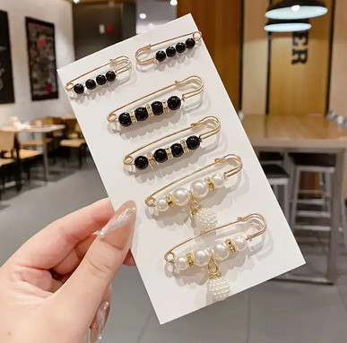 Брошки шпильки жіноча набір 6 шт Київ - фото 1