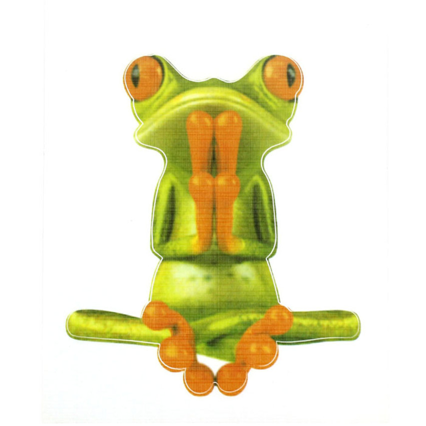 Наклейка на авто Жаба Київ - фото 4