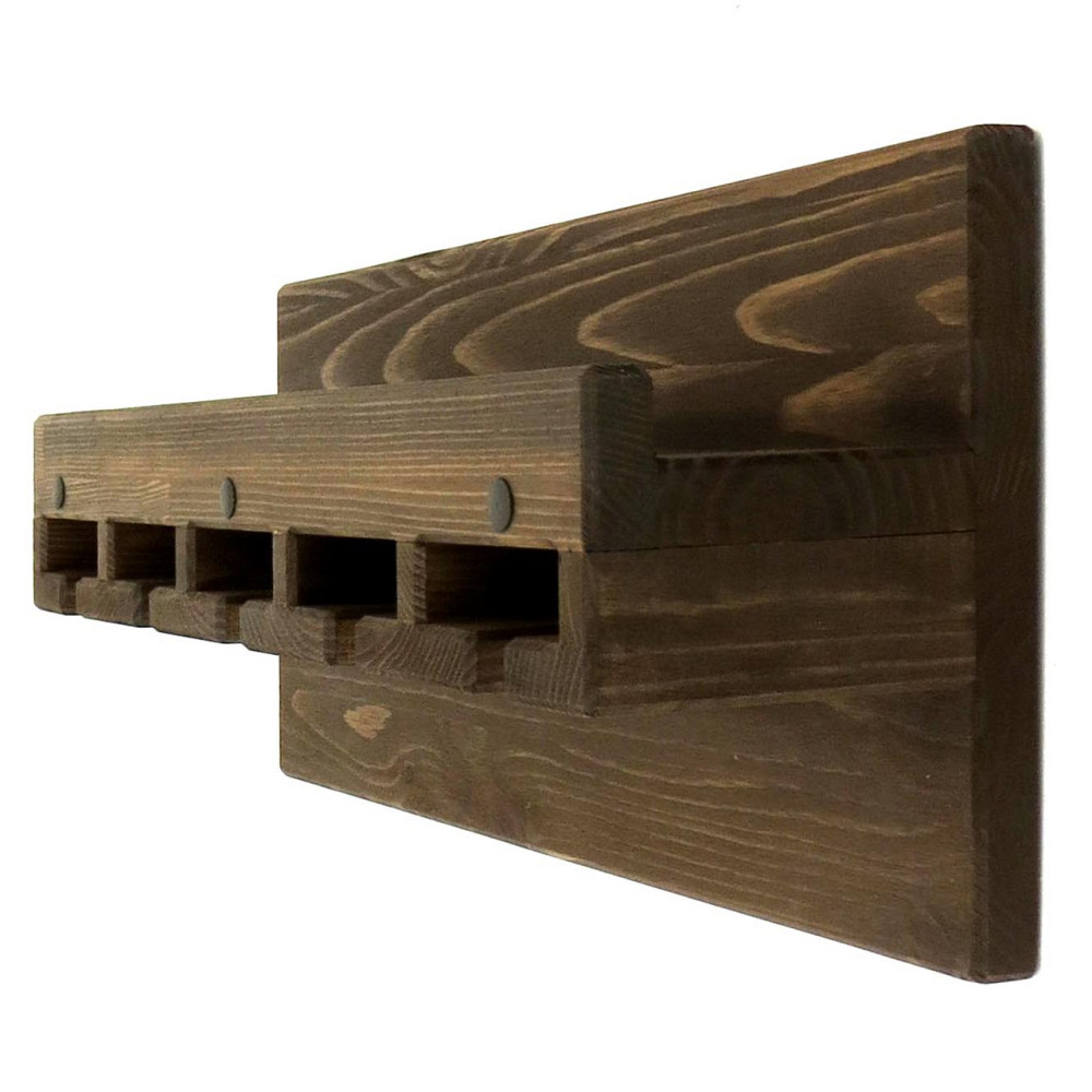 Настінна винна полиця "Нагано" капучино Миколаїв - фото 1