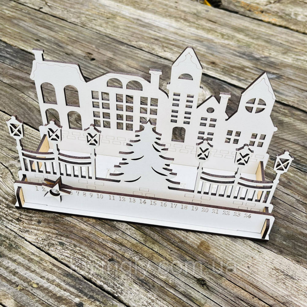 Адвент календарь с LED свечами и маркерами | Подарок ребенку на Рождество Ирпень - изображение 4