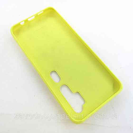 Xiaomi Mi Note 10 Силіконовий чохол (жовтий) Одеса