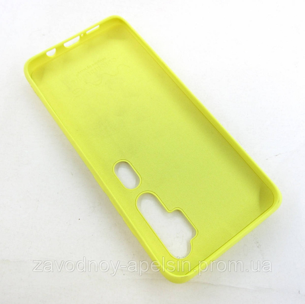 Xiaomi Mi Note 10 Силіконовий чохол (жовтий) Одеса - фото 2