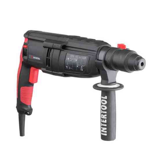 Перфоратор INTERTOOL WT‑017,1,0 кВт, 3,2 Дж, 0-1300 об/хв, 0-5100 уд/хв - ударний, надійний, зручний Львів