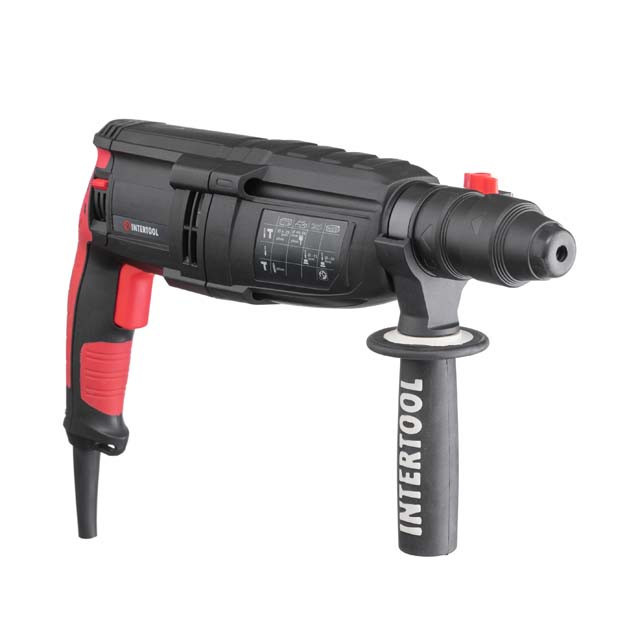 Перфоратор INTERTOOL WT‑017,1,0 кВт, 3,2 Дж, 0-1300 об/хв, 0-5100 уд/хв - ударний, надійний, зручний Львів - фото 5