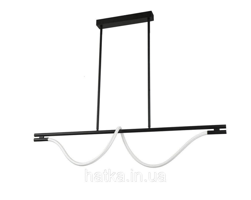 Підвісний світлодіодний світильник G 2914/1000 74W Чорний Київ - фото 7