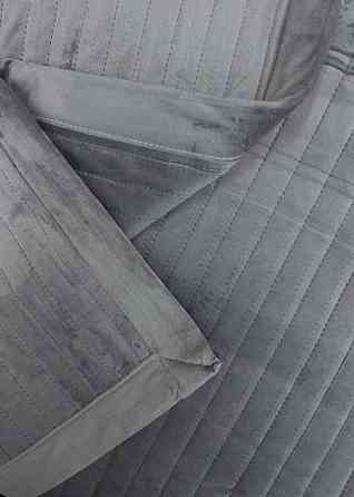 Покрывало велюровое King Size 220х240 см цвет серый (85-208) Киев