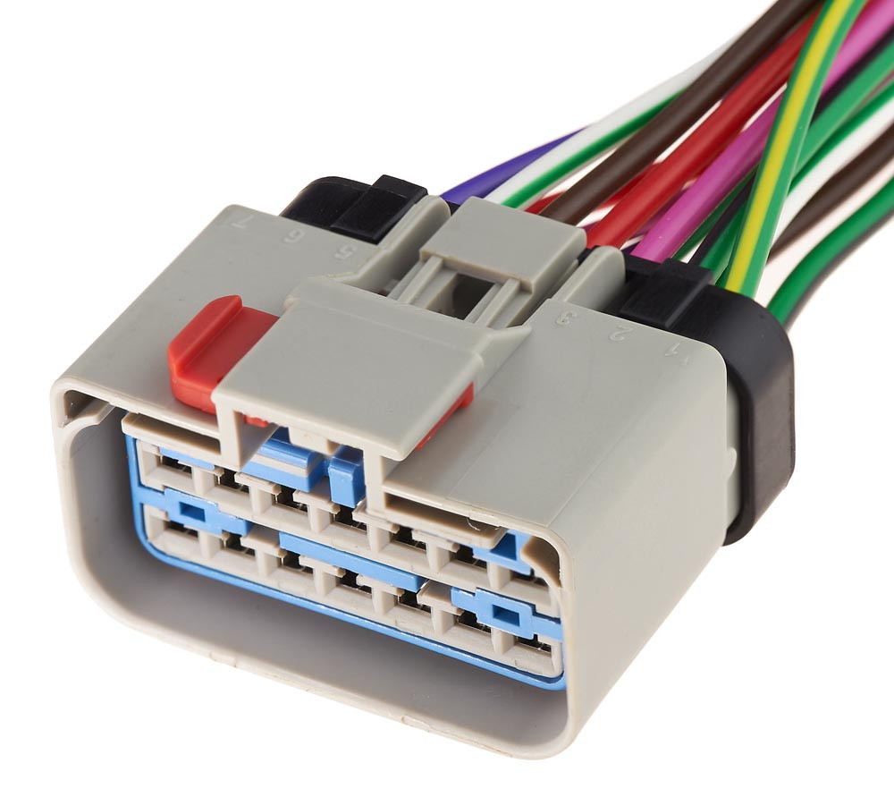 Роз'єм конектор с проводом, 14-кон., 54201412, APTIV (Delphi) Америка універс., Ford Київ - фото 1