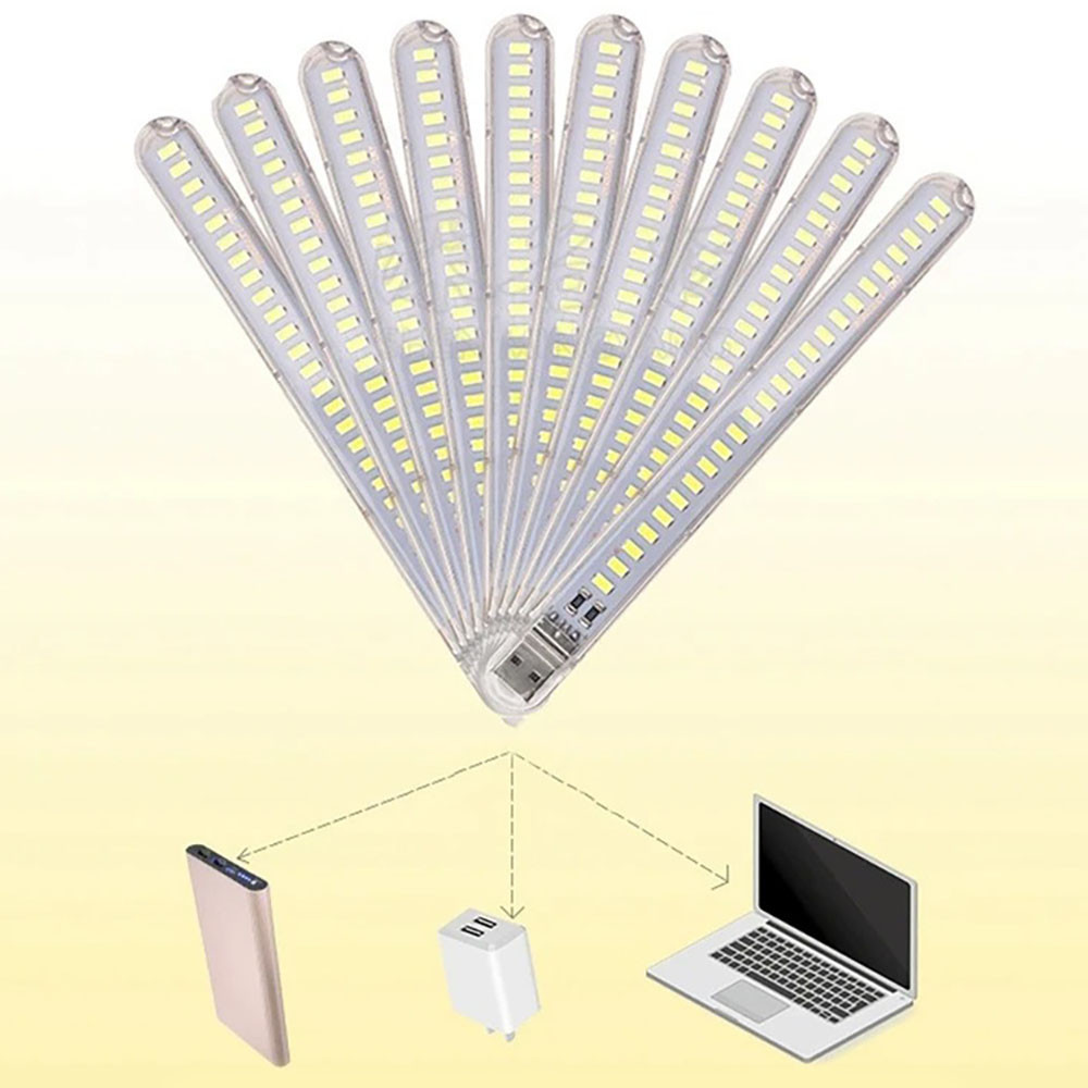Світлодіодний USB ліхтарик 24LED, 17,8х1,8см / Міні світильник від повербанка / Портативний ліхтарик у вигляді флешки Київ - фото 8
