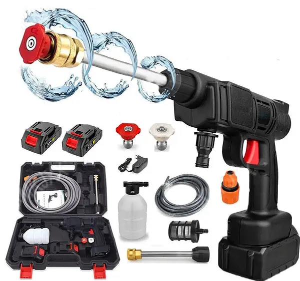 Потужна автомийка високого тиску 48V (2 акумулятори) в кейсі Вінниця - фото 2